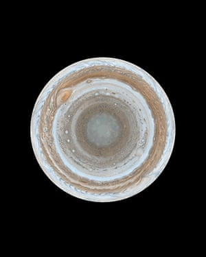 Cosmic Gallery: Jupiter from beneath