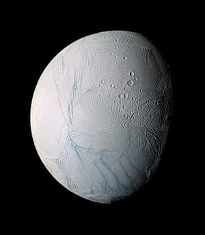 Cosmic Gallery: Snows of Enceladus