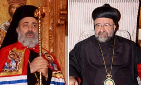 Bishop Boulos Yaziji and Bishop Yuhanna Ibrahim