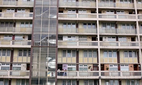 A housing estate in Tower Hamlets, London