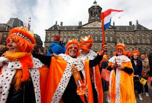 Netherlands inauguration: People celebrate the new Dutch King