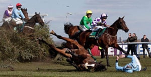 Grand National meeting: the dangers of Aintree – in pictures            Grand National meeting: the dangers of Aintree – in pictures