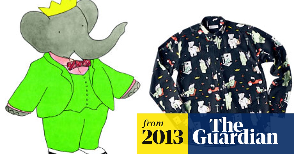 Dapper Babar the elephant finally becomes a fashion icon – aged 80