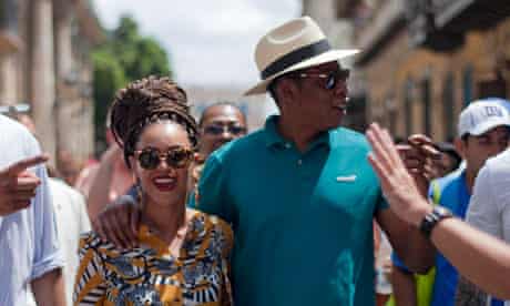 Beyonce and  Jay-Z in Cuba