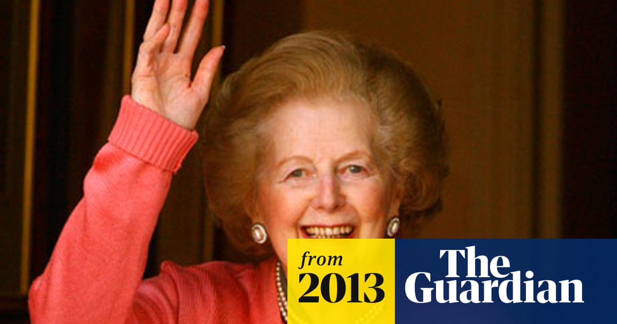 Margaret Thatcher Dead At 87 Following Stroke Politics The Guardian