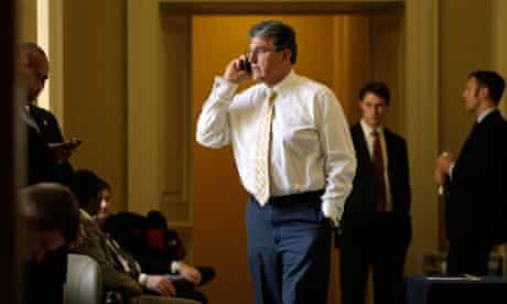 Senator Joe Manchin in Washington, DC
