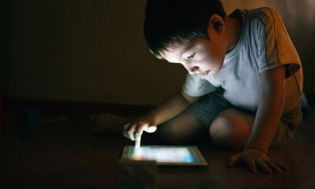Boy with a tablet: advertising innovation technology