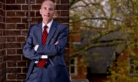 Andrew Adonis in his office at the House of Lords
