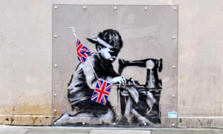 banksy mural slave labour