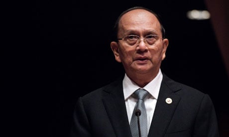 Burma president Thein Sein