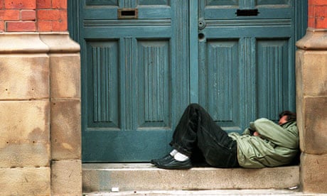 Homeless in Manchester