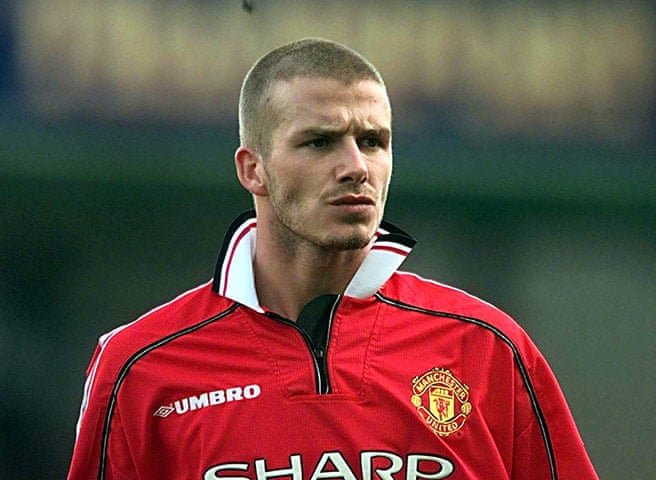 David Beckham A Career In Hairstyles In Pictures Football