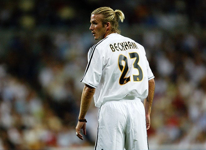 David Beckham A Career In Hairstyles In Pictures