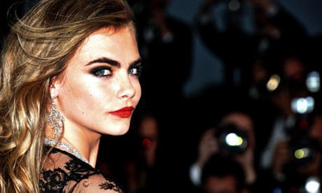 Cara Delevingne at The Great Gatsby premiere in Cannes.