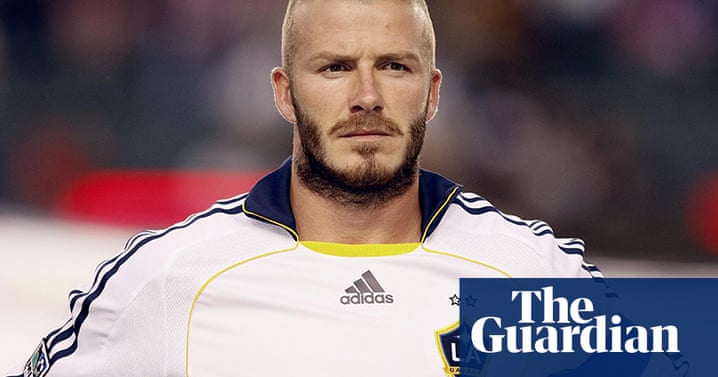 David Beckham A Career In Hairstyles In Pictures Football The Guardian