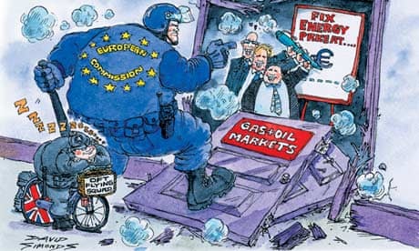 David Simonds cartoon on oil companies