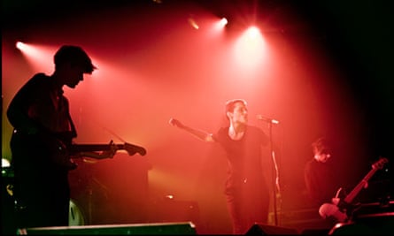 Savages on stage at the Electric Ballroom in Camden, north London.