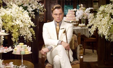 Leonardo Dicaprio as Jay in The Great Gatsby.
