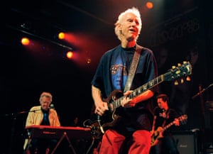 Ray Manzarek: Robby Krieger and Ray Manzarek perform at the Sunset Strip festival