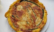 Hugh Fearnley-Whittingstall's asparagus tart