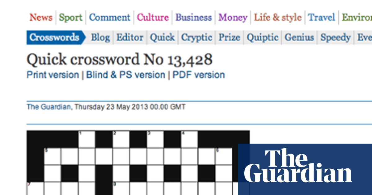 Life after beta-testing | Crosswords | The Guardian