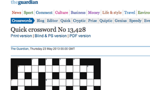 Crossword editor's update | Crosswords | The Guardian