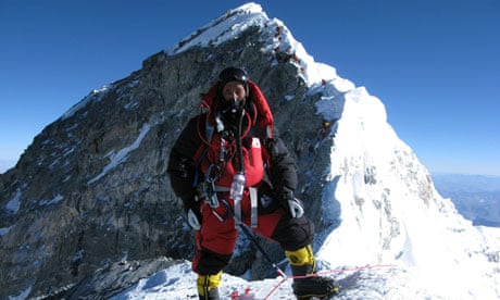 Apa Sherpa at Hillary Step