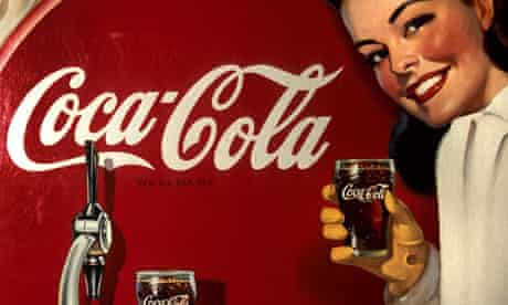 coca-cola retro advert
