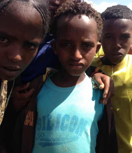 Villager in rurual Ethiopia wearing Silicon Roundabout t-shirt