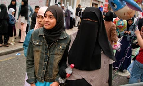 Muslim girls in London