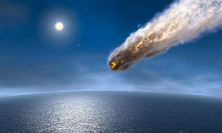 Asteroid heading for the earth
