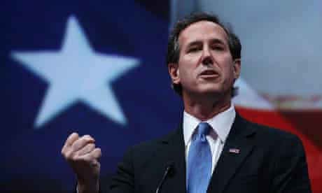 Rick Santorum at the NRA convention