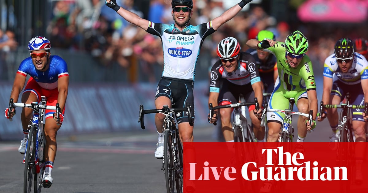Giro D Italia 2013 Mark Cavendish Wins Stage One As It
