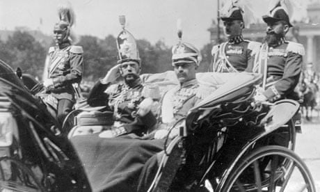 Kaiser Wilhelm and Tsar Nicholas II circa 1913