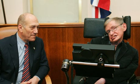 Stephen Hawking Ehud Olmert