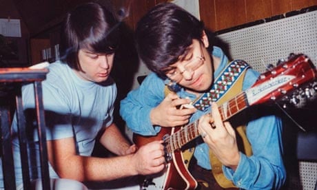 ‘I walked away from that funhouse’ … Van Dyke Parks with Brian Wilson. 