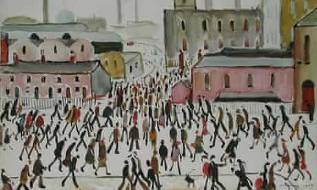 LS Lowry's Going to Work 1959