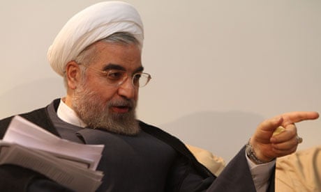 Hassan Rouhani in Tehran