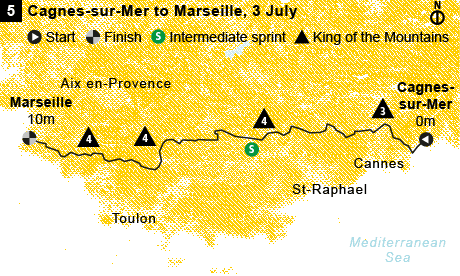 Stage 5 map