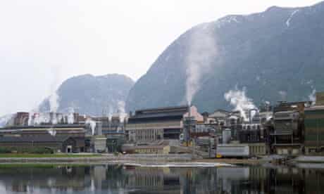 A power plant  near Bergen