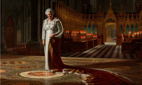 Ralph Heimans's portrait of Britain's Queen Elizabeth II