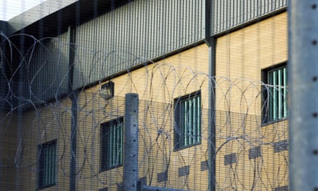 Harmondsworth detention centre in London