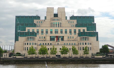 The headquarters of Britain's MI6 intell