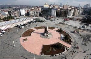 Turkey unrest: Taksim Square