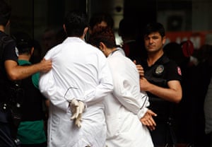 Turkey unrest: Arresting doctors