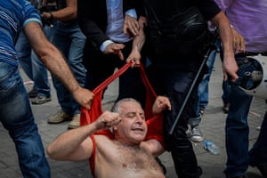 Turkey unrest: Protester detained