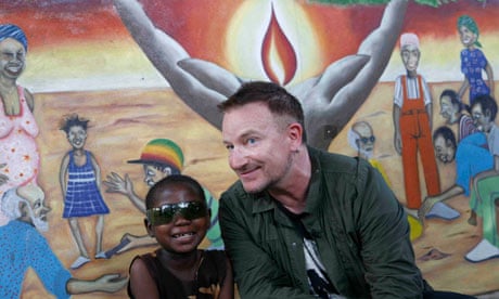 Bono in Tanzania