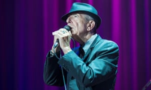 Leonard Cohen performs at Palais Omnisports de Bercy in Paris.