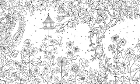 The secret garden – Flower coloring book by Johanna Basford