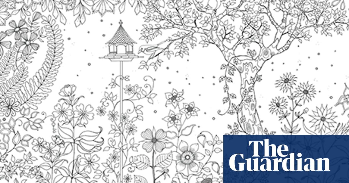 secret garden colouring in for all  craft  the guardian